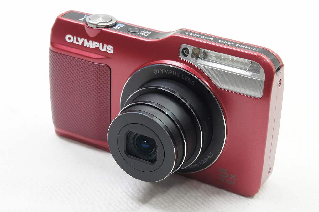 OLYMPUS オリンパス VG-170 コンパクトデジタルカメラ レッド 250721c