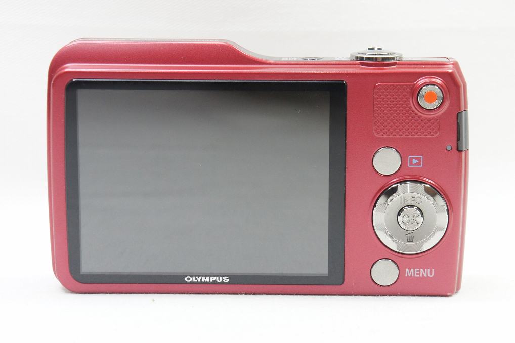OLYMPUS オリンパス VG-170 コンパクトデジタルカメラ レッド 250721c