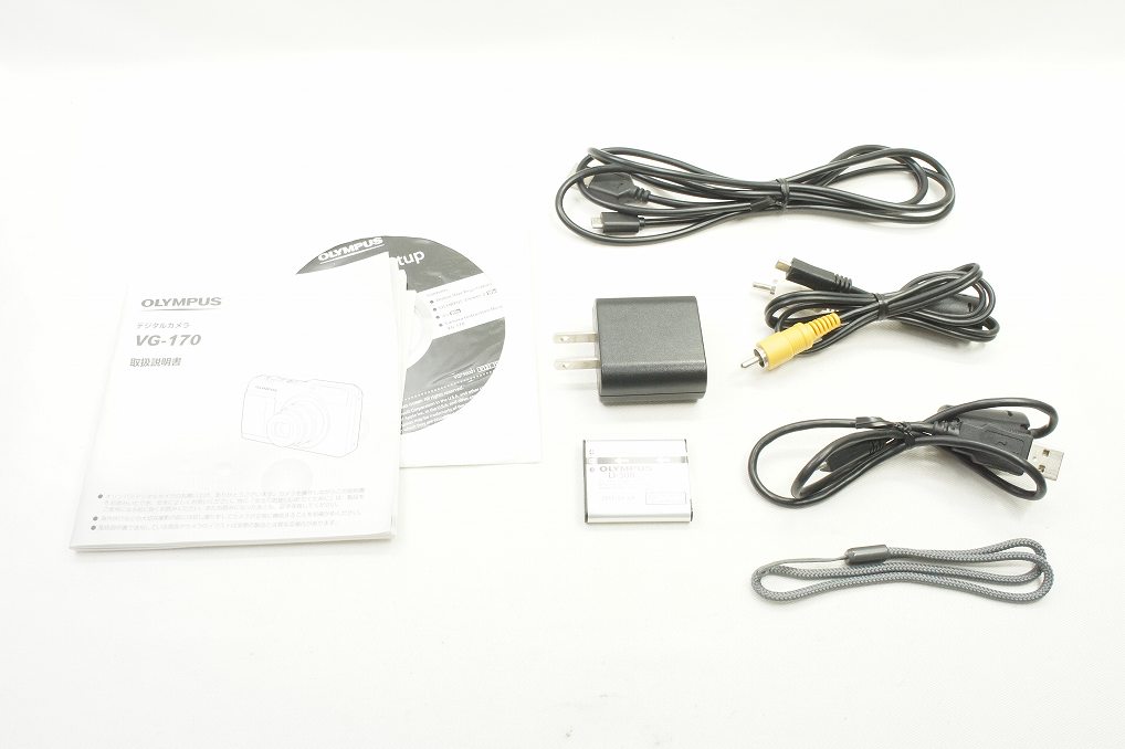 OLYMPUS オリンパス VG-170 コンパクトデジタルカメラ レッド 250721c