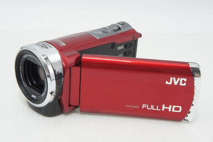 JVC ケンウッド Everio GZ-HM99 デジタルビデオカメラ ハイビジョンメモリームービー レッド 260430o
