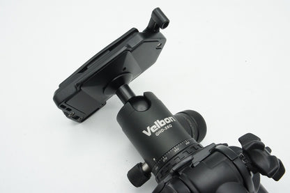 良品 Velbon ベルボン Geo Carmagne E543M II + QHD-S6Q 三脚 260123a