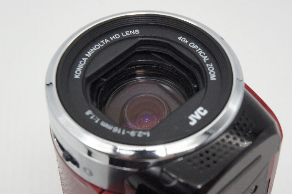 JVC ケンウッド Everio GZ-HM99 デジタルビデオカメラ ハイビジョンメモリームービー レッド 260430o