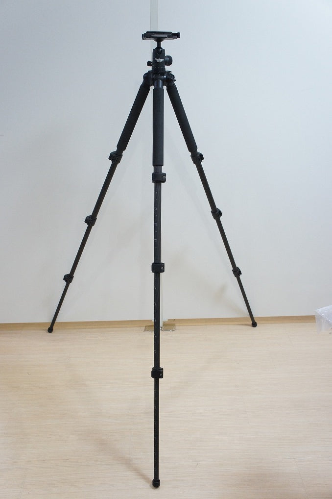良品 Velbon ベルボン Geo Carmagne E543M II + QHD-S6Q 三脚 260123a