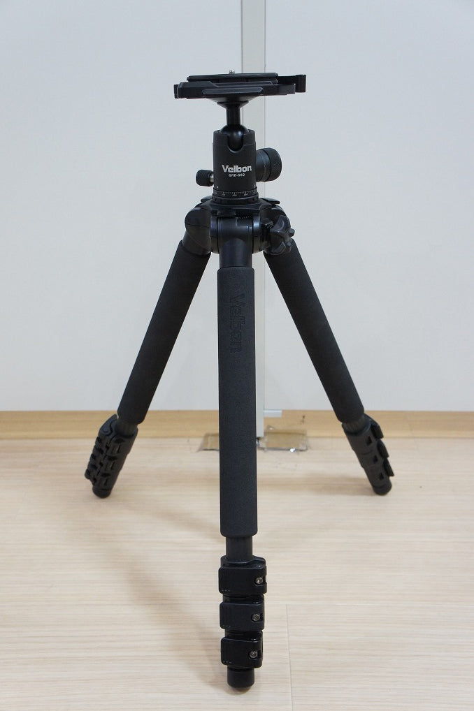 良品 Velbon ベルボン Geo Carmagne E543M II + QHD-S6Q 三脚 260123a
