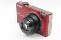 Nikon ニコン COOLPIX S6000 コンパクトデジタルカメラ フラッシュレッド 元箱付 250721h