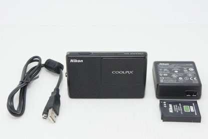 Nikon ニコン COOLPIX S70 コンパクトデジタルカメラ マットブラック 260427c