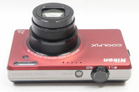 Nikon ニコン COOLPIX S6000 コンパクトデジタルカメラ フラッシュレッド 元箱付 250721h