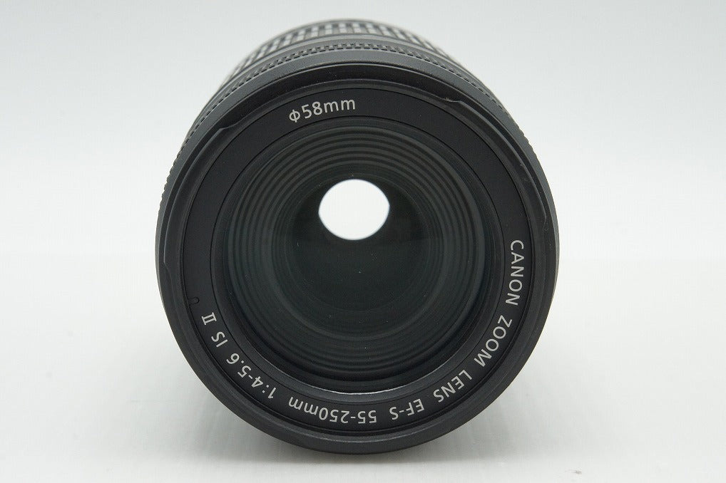 良品 Canon キヤノン EF-S 55-250mm F4-5.6 IS II APS-C ズームレンズ 260122v