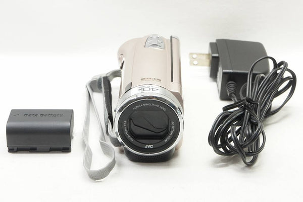 JVC FULL HD ビデオカメラ　Everio エブリオ　GZ-E117-V 中古 C JVC Victorビクター エブリオEverio ハイビジョン