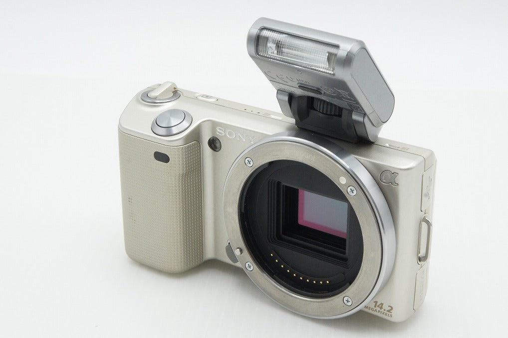 訳あり品 SONY ソニー NEX-5 ボディ ミラーレス一眼カメラ ゴールド 260311a