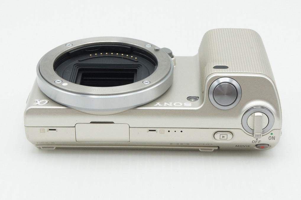 訳あり品 SONY ソニー NEX-5 ボディ ミラーレス一眼カメラ ゴールド 260311a