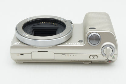 訳あり品 SONY ソニー NEX-5 ボディ ミラーレス一眼カメラ ゴールド 260311a