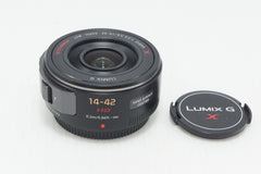 美品 Panasonic パナソニック LUMIX G X VARIO PZ 14-42mm F3.5-5.6 ASPH. POWER O.I.S. H-PS14042マイクロフォーサーズ 260811t
