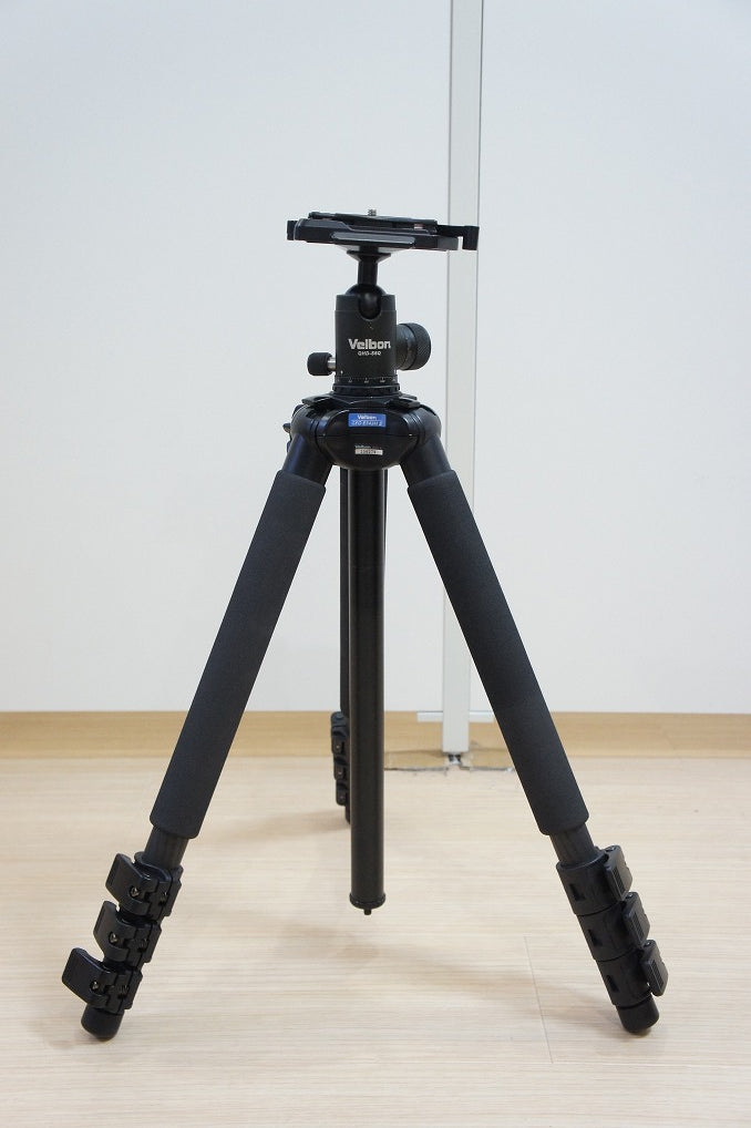良品 Velbon ベルボン Geo Carmagne E543M II + QHD-S6Q 三脚 260123b