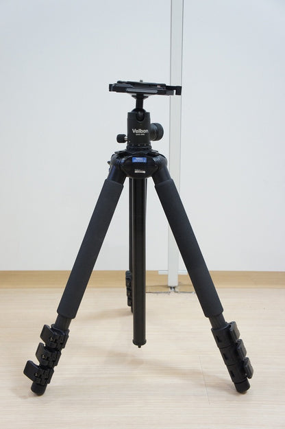 良品 Velbon ベルボン Geo Carmagne E543M II + QHD-S6Q 三脚 260123b