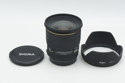 Excellent Condition SIGMA 28mm F1.8 EX DG ASPHERICAL MACRO Canon EF Mount Full Frame with Hood 260310p