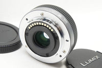 美品 Panasonic LUMIX G 14mm F2.5 ASPH. H-H014 広角パンケーキレンズ マイクロフォーサーズ 250213c