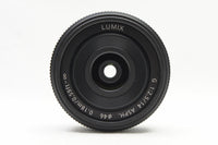 美品 Panasonic LUMIX G 14mm F2.5 ASPH. H-H014 広角パンケーキレンズ マイクロフォーサーズ 250213c