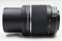 良品 SONY DT 55-200mm F4-5.6 SAM SAL55200-2 MINOLTA αマウント APS-C フード付 241205j