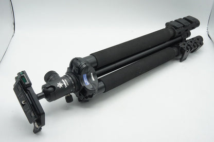 良品 Velbon ベルボン Geo Carmagne E543M II + QHD-S6Q 三脚 260123d