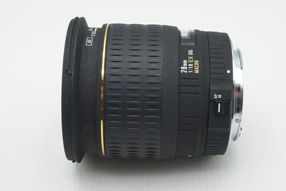 Excellent Condition SIGMA 28mm F1.8 EX DG ASPHERICAL MACRO Canon EF Mount Full Frame with Hood 260310p