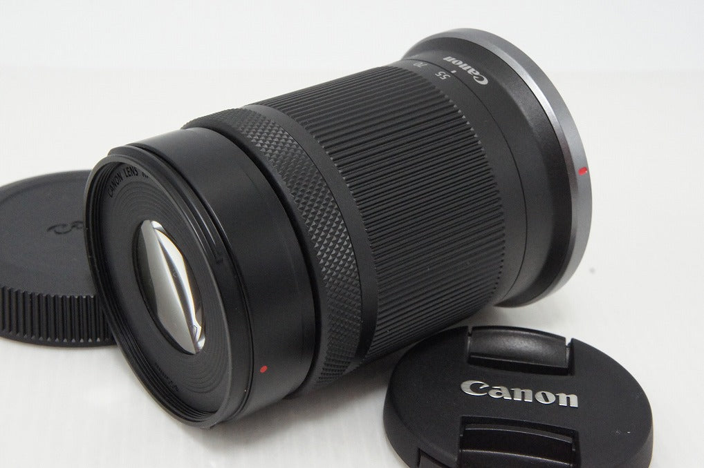 美品 Canon キヤノン RF-S 55-210mm F5-7.1 IS STM APS-C RFマウント ズームレンズ 260502ac