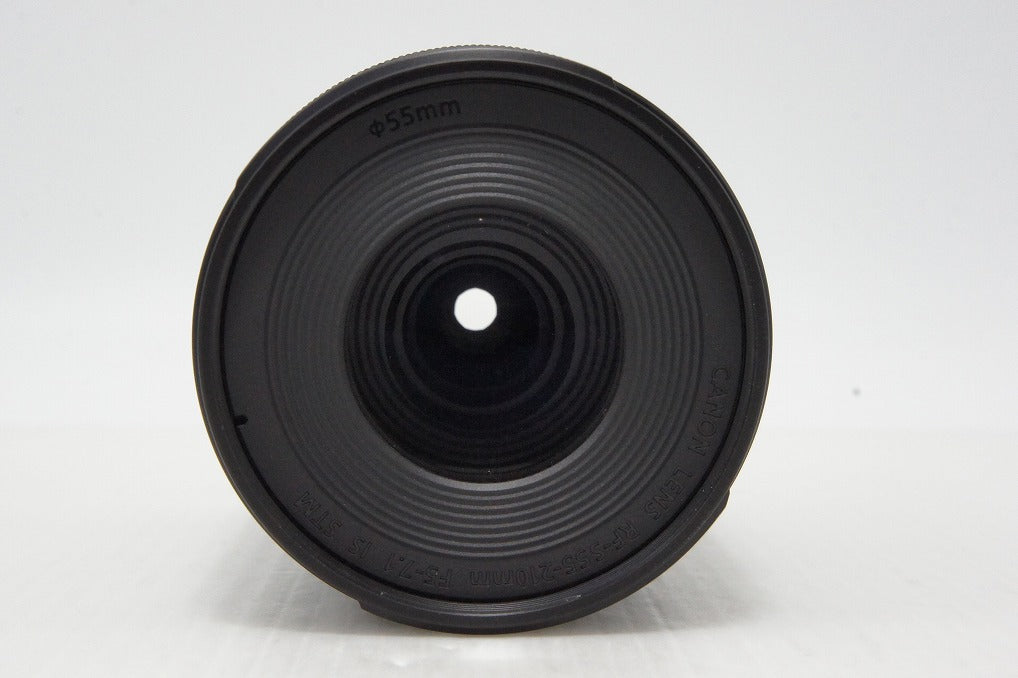 美品 Canon キヤノン RF-S 55-210mm F5-7.1 IS STM APS-C RFマウント ズームレンズ 260502ac