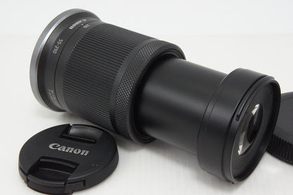 美品 Canon キヤノン RF-S 55-210mm F5-7.1 IS STM APS-C RFマウント ズームレンズ 260502ac