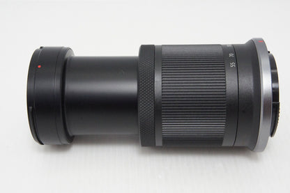 美品 Canon キヤノン RF-S 55-210mm F5-7.1 IS STM APS-C RFマウント ズームレンズ 260502ac