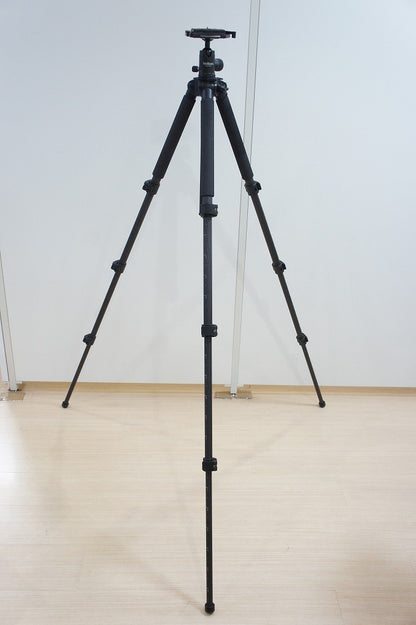 美品 Velbon ベルボン Geo Carmagne E543M II + QHD-S6Q 三脚 260123c