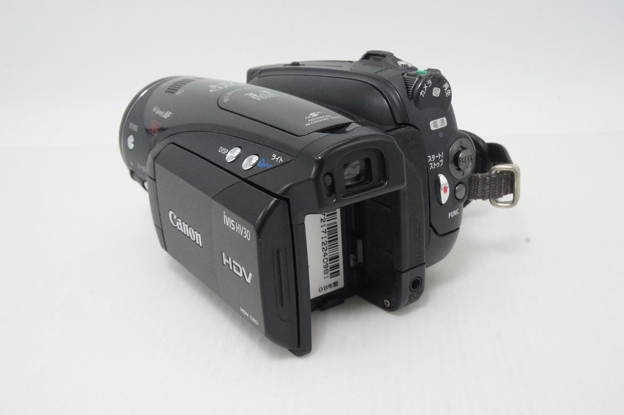 Canon キヤノン iVIS HV30 デジタルビデオカメラ ブラック 260502q