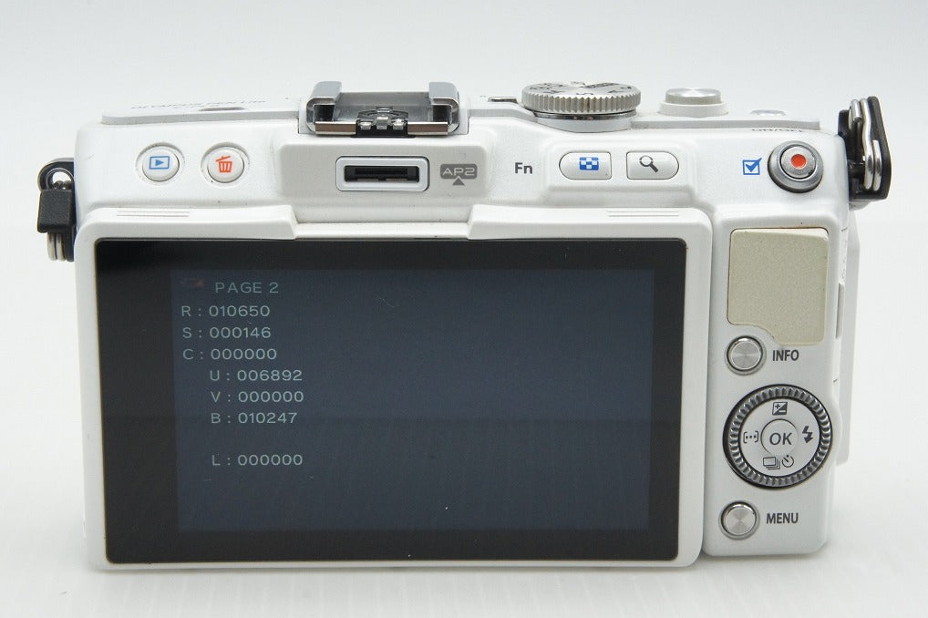 OLYMPUS オリンパス PEN Lite E-PL6 ボディ ミラーレス一眼カメラ ホワイト 元箱付 260310af