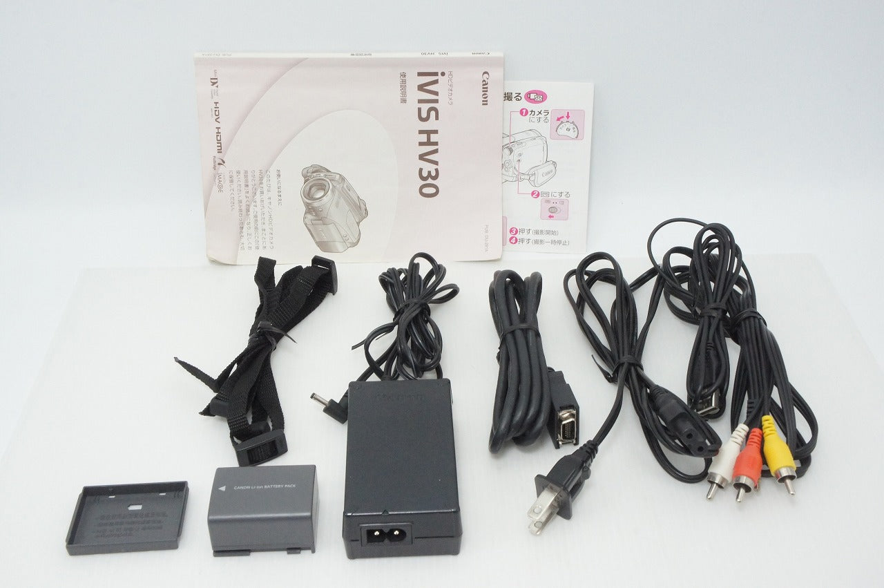 Canon キヤノン iVIS HV30 デジタルビデオカメラ ブラック 260502q