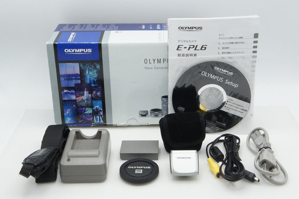 OLYMPUS オリンパス PEN Lite E-PL6 ボディ ミラーレス一眼カメラ ホワイト 元箱付 260310af