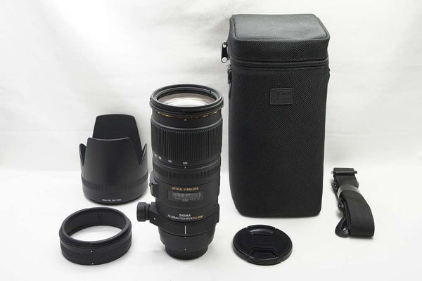 良品 SIGMA シグマ APO 70-200mm F2.8 EX DG OS HSM Nikon ニコン Fマウント フルサイズ AF 240816d