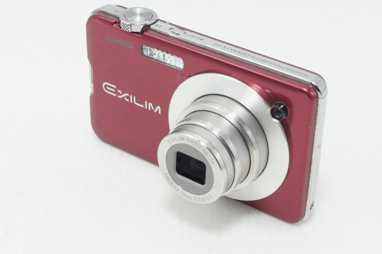 良品 CASIO カシオ EXILIM EX-S10 コンパクトデジタルカメラ レッド 260430j