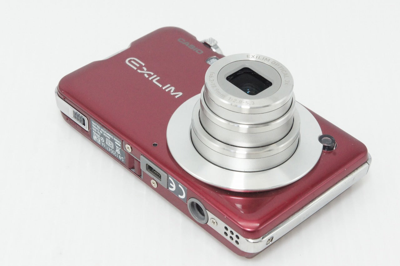 良品 CASIO カシオ EXILIM EX-S10 コンパクトデジタルカメラ レッド