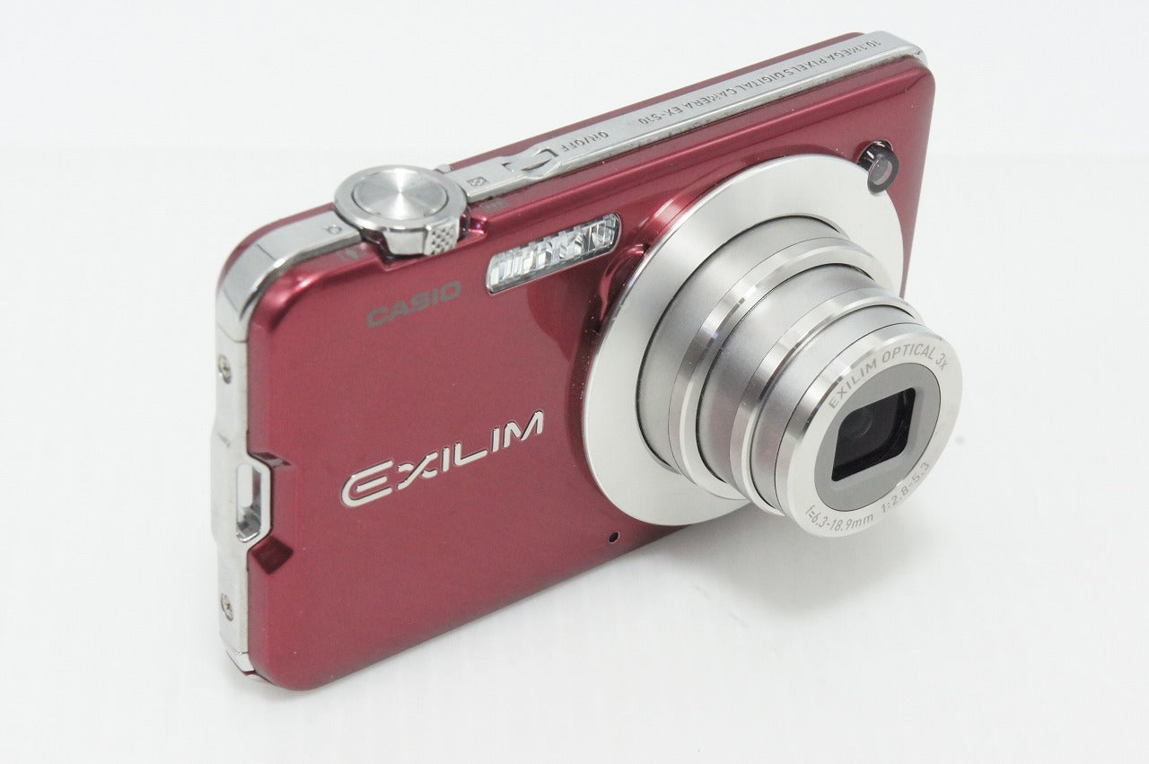 良品 CASIO カシオ EXILIM EX-S10 コンパクトデジタルカメラ レッド 260430j