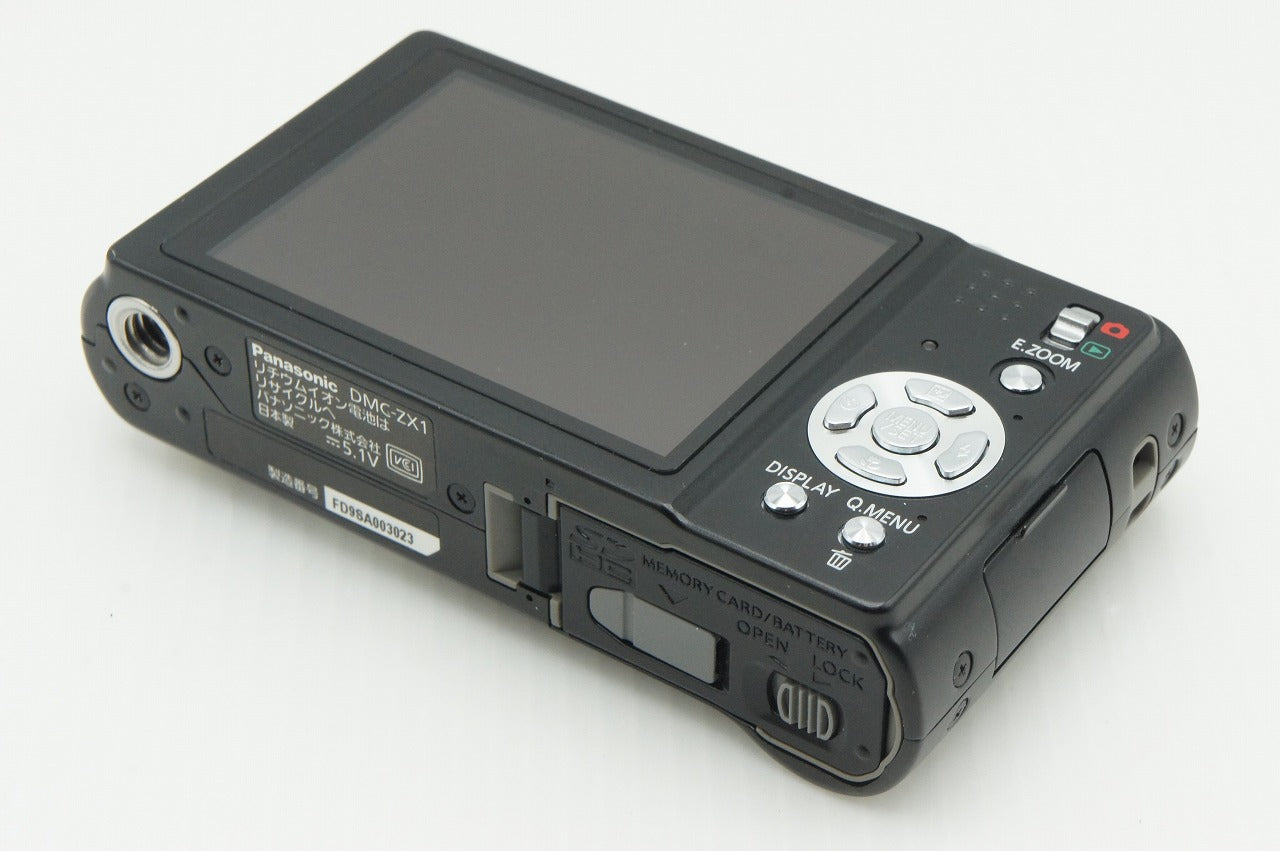 美品 Panasonic パナソニック LUMIX DMC-ZX1 コンパクトデジタルカメラ ブラック 元箱付 260123ab
