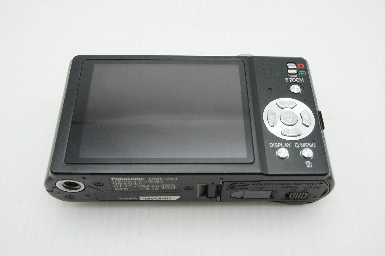 美品 Panasonic パナソニック LUMIX DMC-ZX1 コンパクトデジタルカメラ ブラック 元箱付 260123ab
