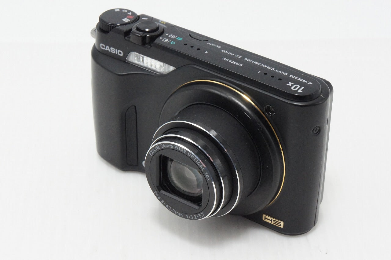 Excellent Condition CASIO EXILIM EX-FH100 Compact Digital Camera Black 260430c