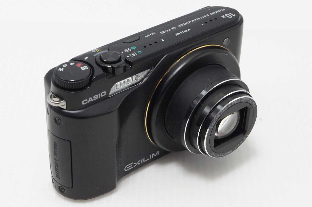 Excellent Condition CASIO EXILIM EX-FH100 Compact Digital Camera Black 260430c