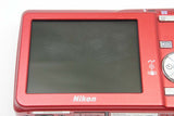 美品 Nikon ニコン COOLPIX S200 コンパクトデジタルカメラ レッド 250725b