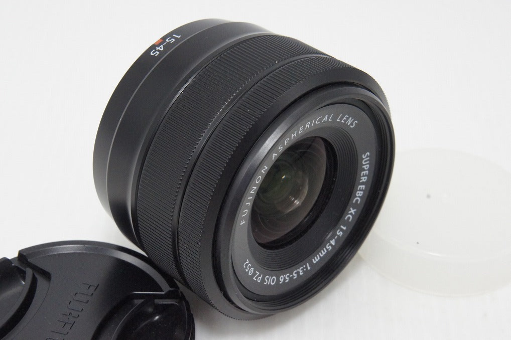 美品 FUJIFILM フジフィルム SUPER EBC FUJINON XC 15-45mm F3.5-5.6 OIS PZ ズームレンズ ブラック 260502b
