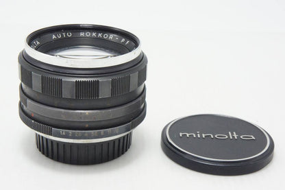 MINOLTA Auto Rokkor-PF 58mm F1.4 SR/MD Mount MF Prime Lens 260812ap