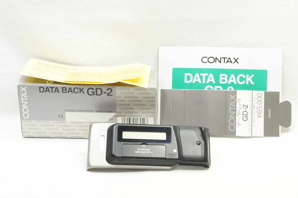 CONTAX コンタックス DATA BACK GD-2 データバック 元箱付 250718y