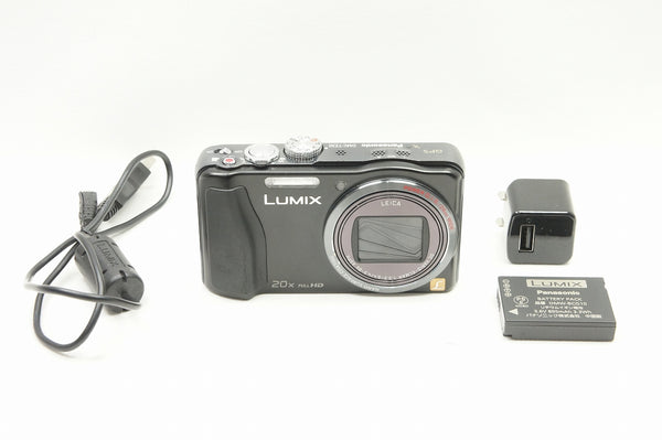 良品 Panasonic パナソニック LUMIX DMC TZ30 コンパクトデジタルカメラ ブラック 230812i
