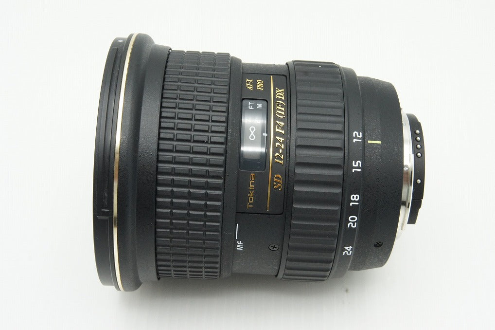 美品 Tokina トキナー AT-X PRO DX 12-24mm F4 ASPHERICAL IF Nikon ニコン Fマウント ズームレンズ 元箱付 260126z
