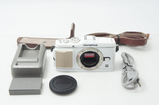OLYMPUS Olympus PEN E-P3 Body Mirrorless Interchangeable Lens Camera White 260812ad