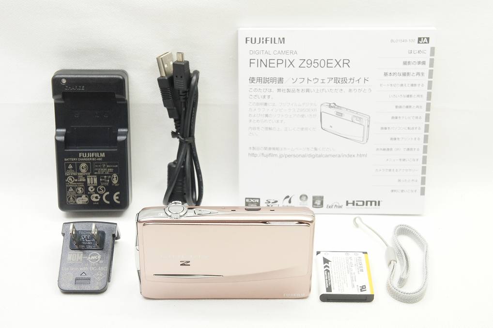 【美品】 FUJI FILM FINEPIX Z950EXR ピンクゴールド Amazon | FUJIFILM デジタルカメラ FinePix Z950EXR ピンク